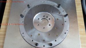 Ram aluminum flywheel with steel insert
