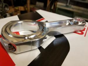 GRP billet 6" aluminum rod - 489 grams