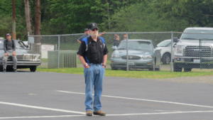 Old Man Young pondering life at Pacific Raceways