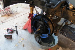 Out with the old drum brakes!