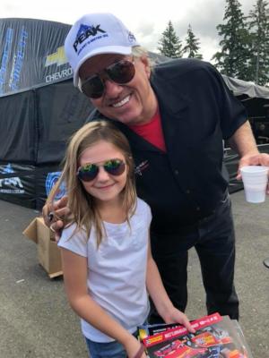 Peyten & John Force!Northwest Nationals. Photo of the year!