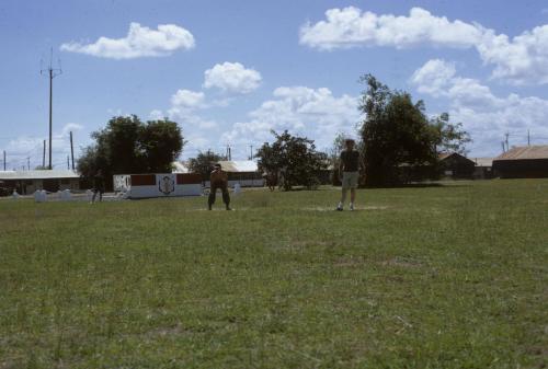 Baseball Morgan playing Ist base