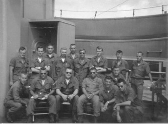 Spur Guns on board USNS Walker