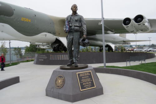 Bronze Statue Honoring All Who Served During the Vietnam War