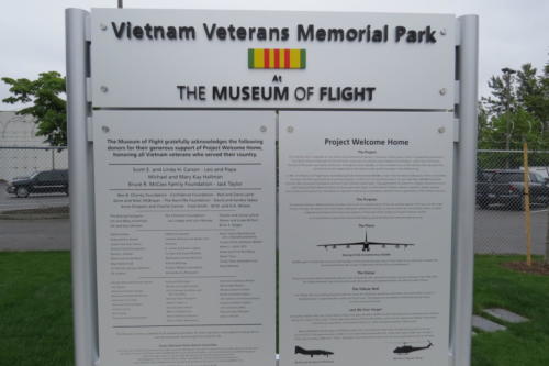 Vietnam Veterans Memorial Park, Tukwila, WA.