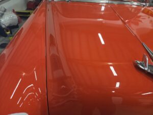 Polishing paint after!
