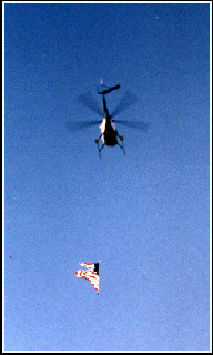 Old Glory Beneath OH-6A