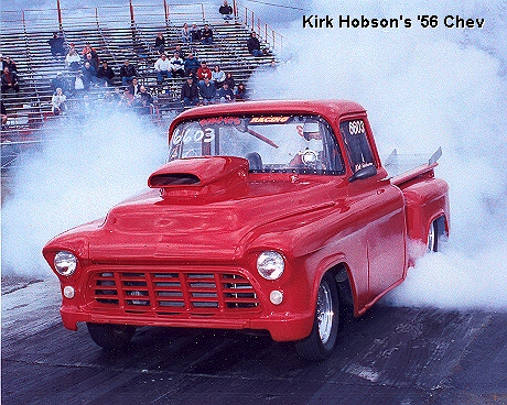 Hobson's 56 Chev Pickup at Pacific Raceways