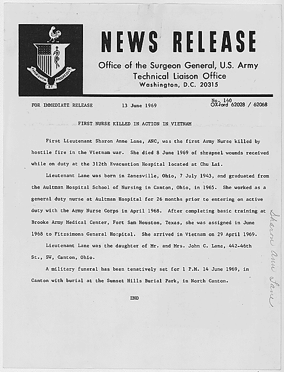 US Army Press Release