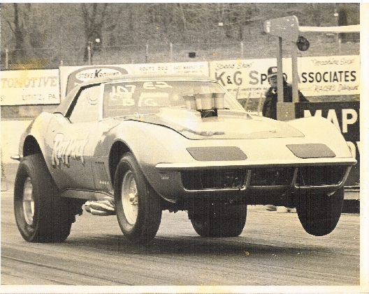 Bill Sager's B/Gas Corvette