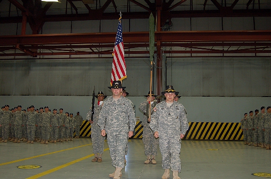 Casing of the Colors ceremony, Ft. Drum