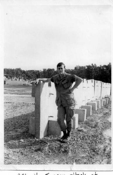 After Sapper Attack at Lai Khe