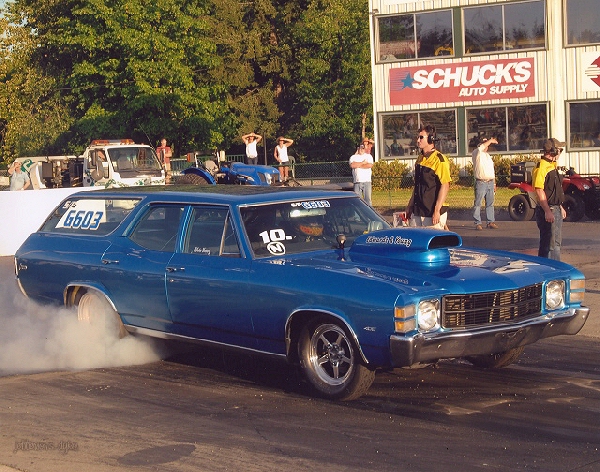 Burnout at Pacific Raceways